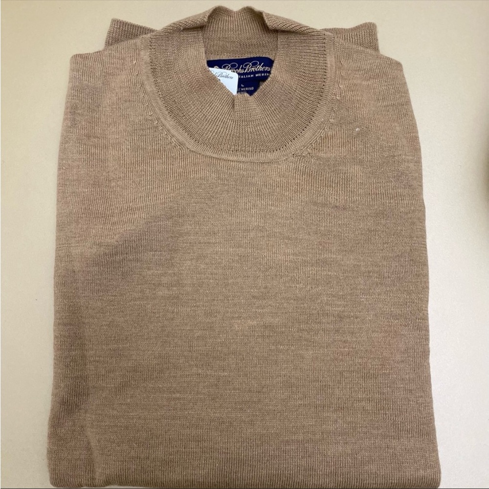 Brooks Brothers Italian Merino Sweatshirt